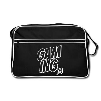 Lettrage de jeu - Sac Retro - noir/blanc - Devant