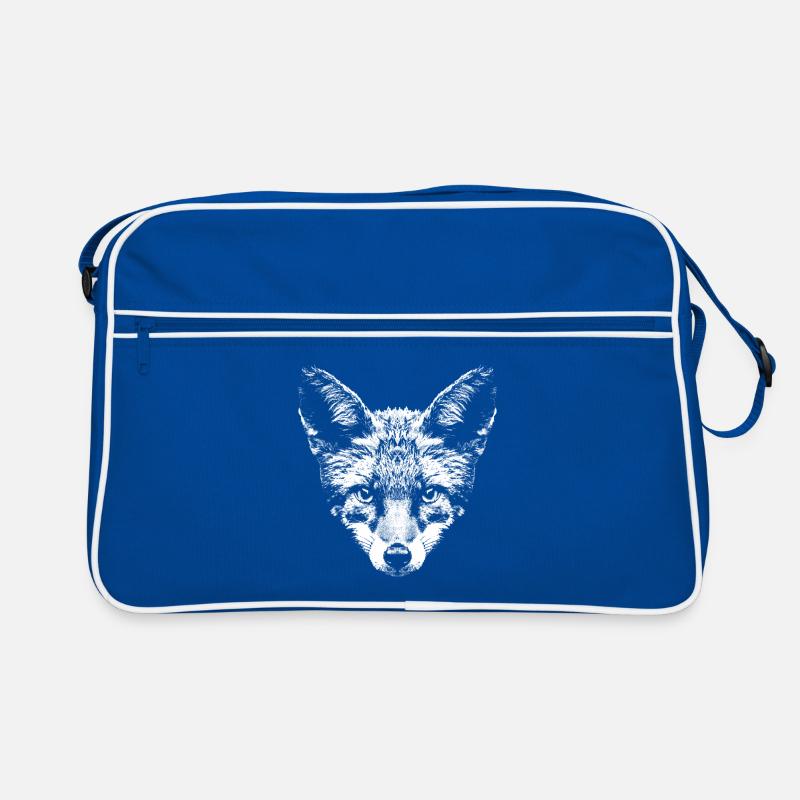Fox / Fox / Head / Red Fox Retro Bag