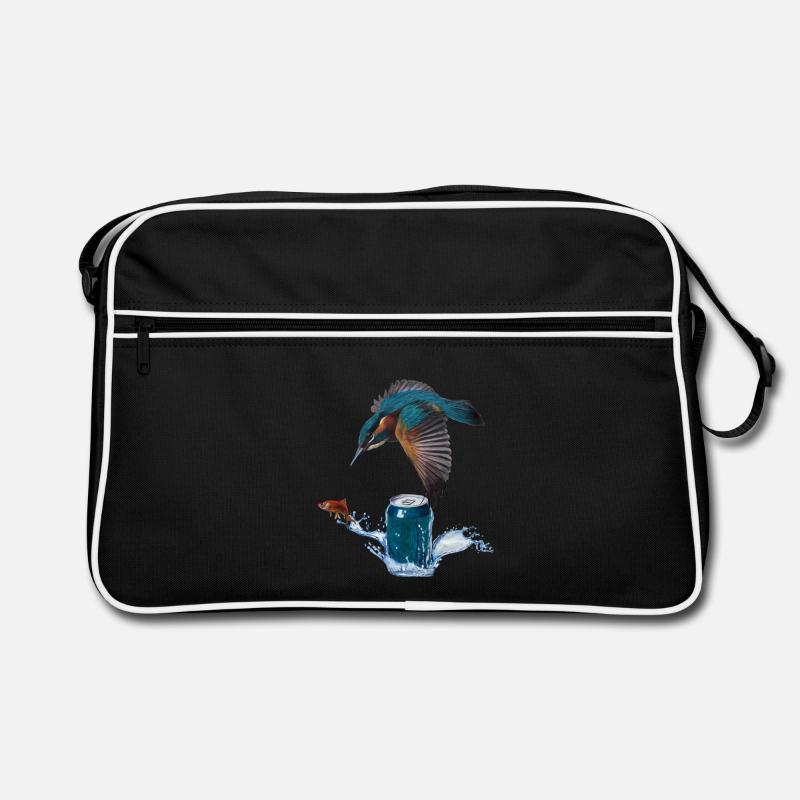 Eisvogel Retro Tasche