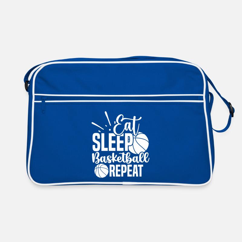 Manger dormir basket répéter blanc Sac Retro