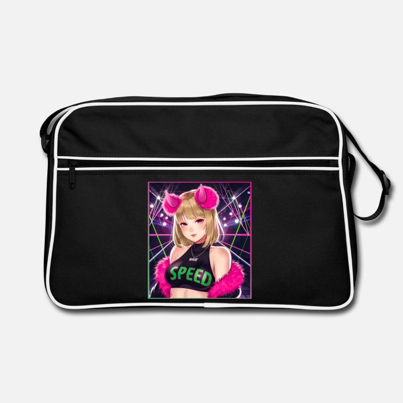 Fille rave Sac Retro