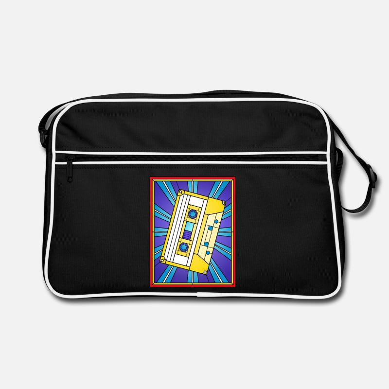 Retro Cassette Tape Pop Art Design Retro Bag