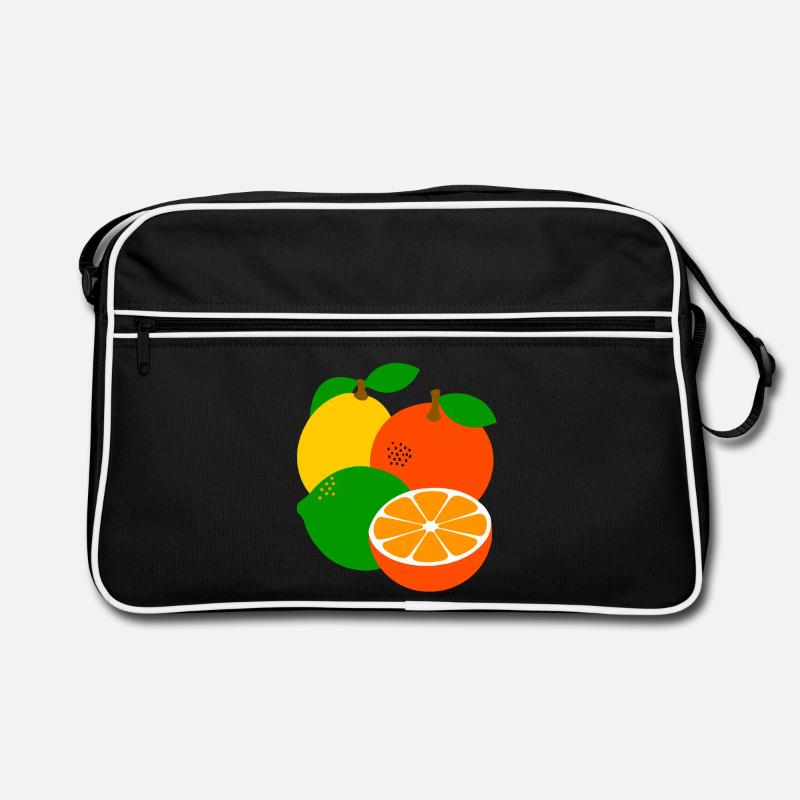 Früchte Retro Tasche