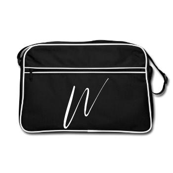 W - Sac Retro - noir/blanc - Devant