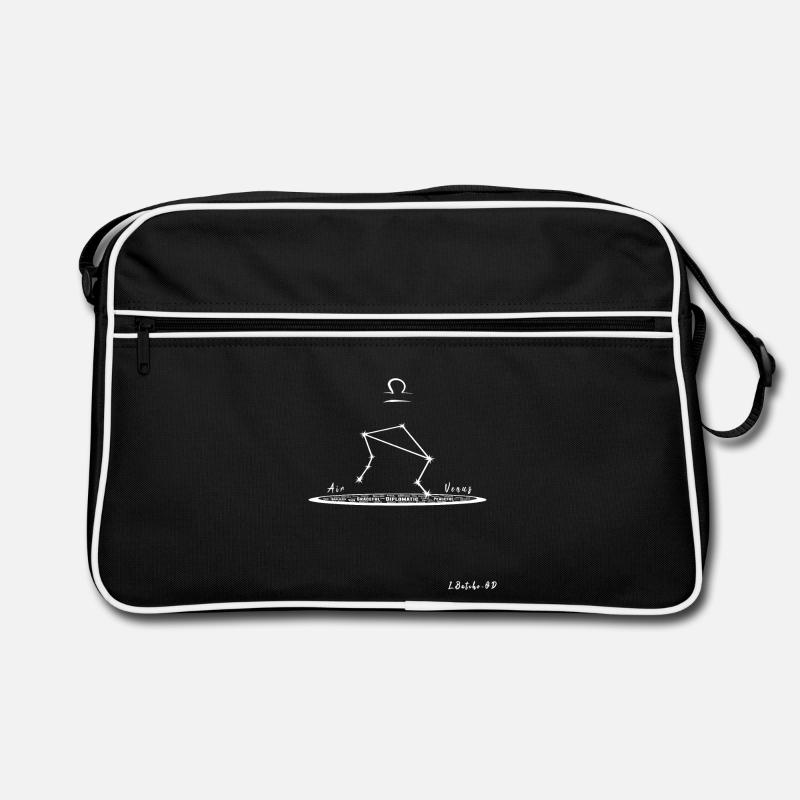 LIBRA - Theme and Constellation Retro Tasche