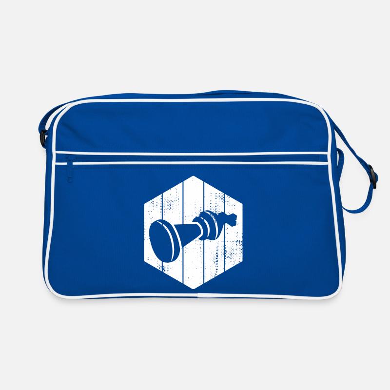 Dessin de pièces d’échecs Sac Retro