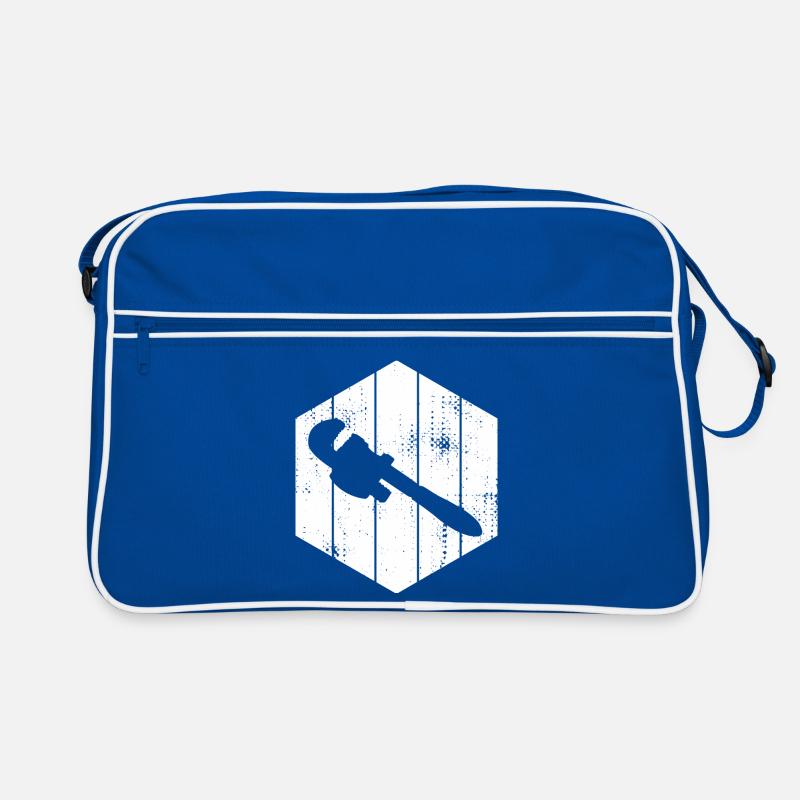 Rohrzange Skizze Retro Tasche