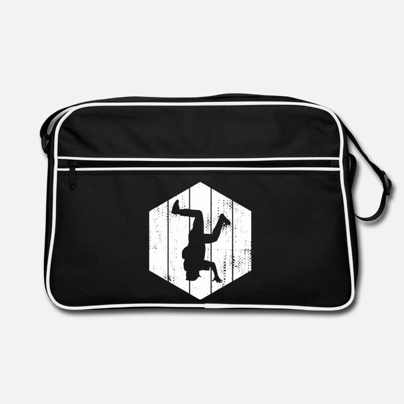Breakdancer Drawing Retro Bag