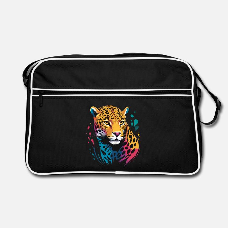 Jaguar Head RENDERED Retro Bag