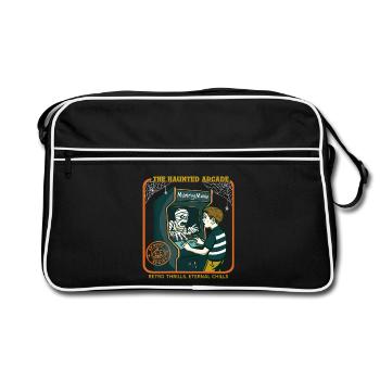 The Haunted Arcade - Retro Bag - black/white - Front