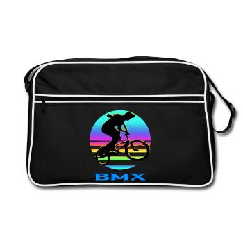 Vélo BMX - Sac Retro - noir/blanc - Devant
