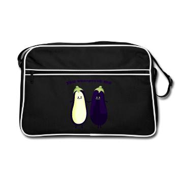 you complete my - Sac Retro - noir/blanc - Devant