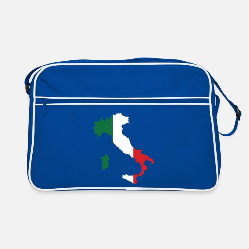 Italie Plan drapeau Sac Retro