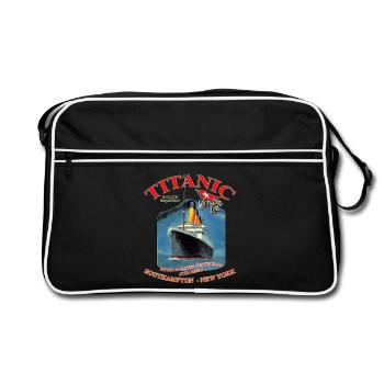 TITANIC NEW YORK KREATION Louis RUNEMBERG © Adagp - Retro Tasche - Schwarz/Weiß - Vorne