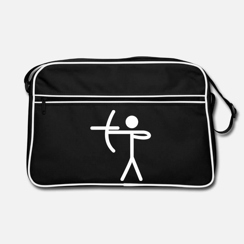 Bogenschießen Retro Tasche