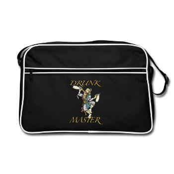 DÉCIMÈTRE - Sac Retro - noir/blanc - Devant