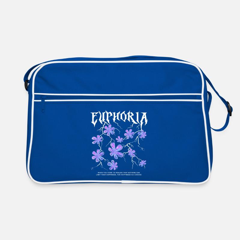 Euphorie Blitzblumen Retro Tasche