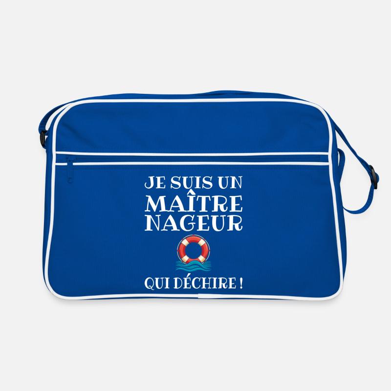 MNS Rettungsschwimmer, der weint Retro Tasche
