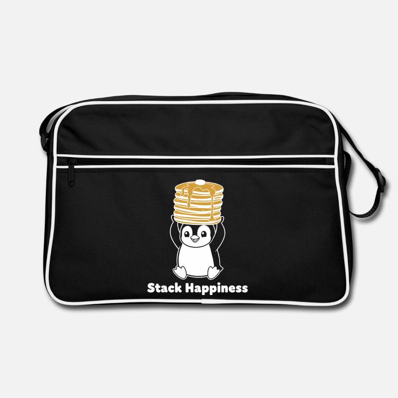 Stack Happiness Penguin Retro Bag