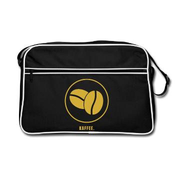 COFFEE. Success Edition – Minimalist Coffee Shop - Retro Bag - black/white - Front