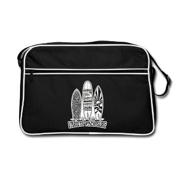 Surf Rock Surfing - Sac Retro - noir/blanc - Devant