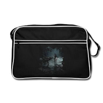 Stardust (A Dark Fairy Tale) - Retro Tasche - Schwarz/Weiß - Vorne