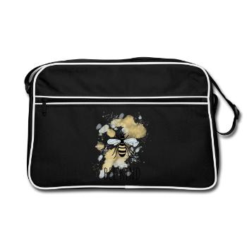 Bee Bee Child - Retro Bag - black/white - Front
