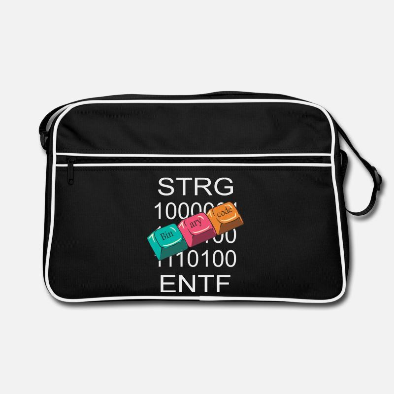 Computer Nerd Retro Tasche