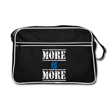 Le maximaliste - Sac Retro - noir/blanc - Devant
