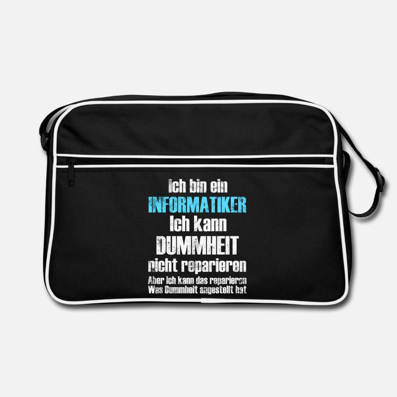 Informatiker Informatik Retro Tasche