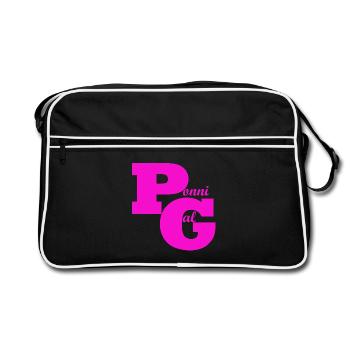 pony crazy - Retro Bag - black/white - Front