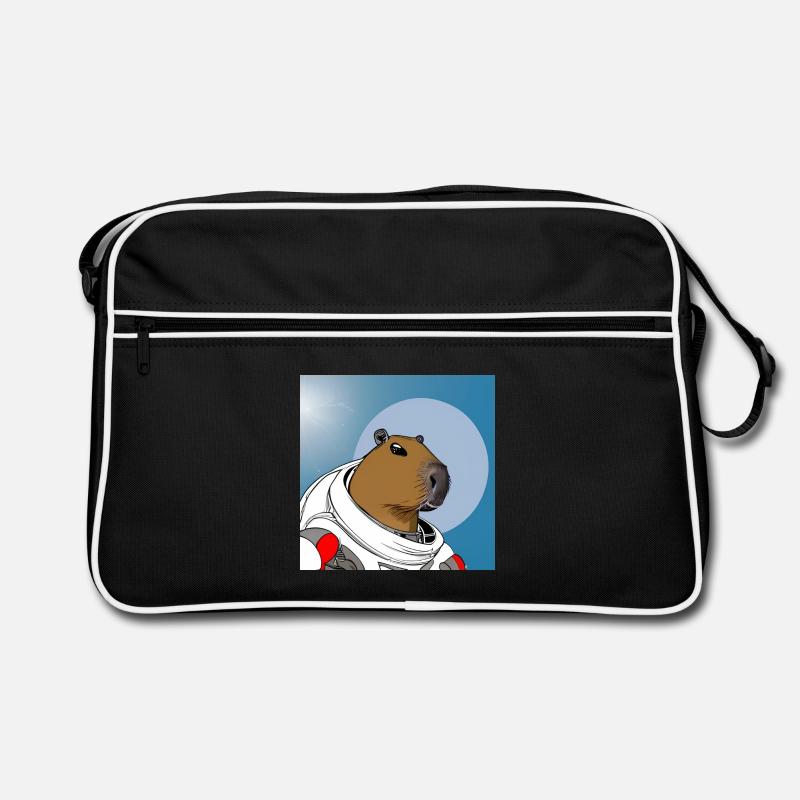 Capy astronaut Retro Bag