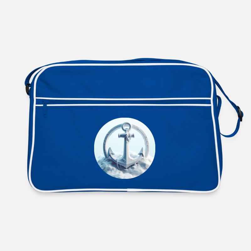 Ancre dans un paysage de glace Sac Retro