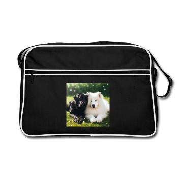 OIG1-KARTON - Retro Tasche - Schwarz/Weiß - Vorne