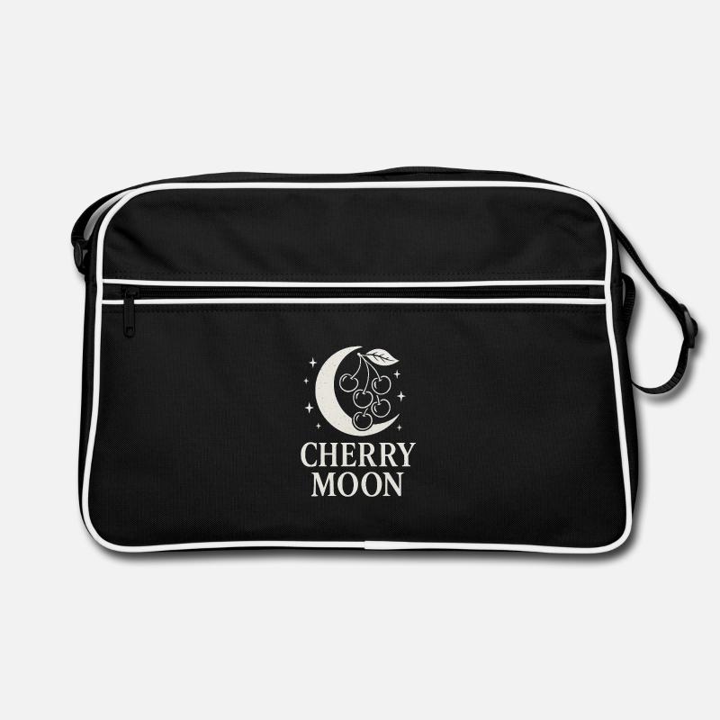Cherry Moon – Mystik trifft Frucht (Kirsche) Retro Tasche