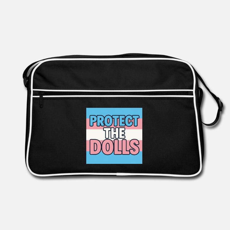 Protect The Dolls Retro Tasche