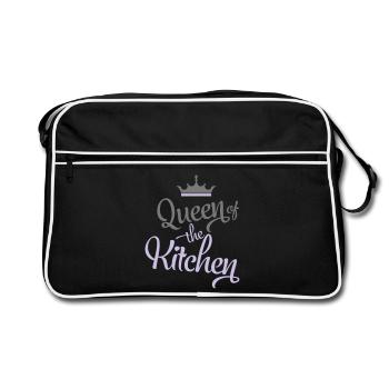 Cook - Retro Bag - black/white - Front