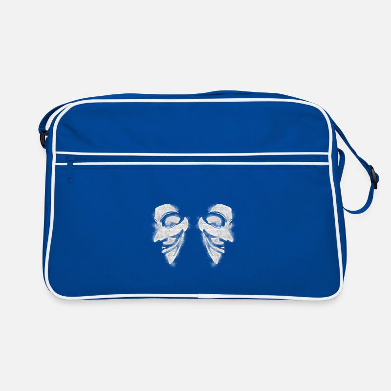 Anonymous v wie vendetta Double Head Retro Tasche