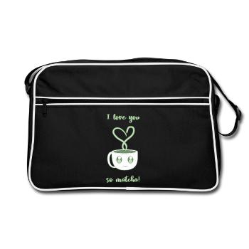 Funny pun - Retro Bag - black/white - Front
