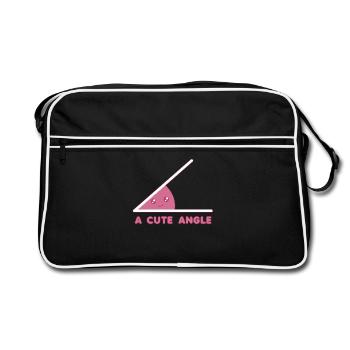 Math - Retro Bag - black/white - Front