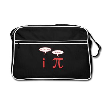 Mathématiques - Sac Retro - noir/blanc - Devant