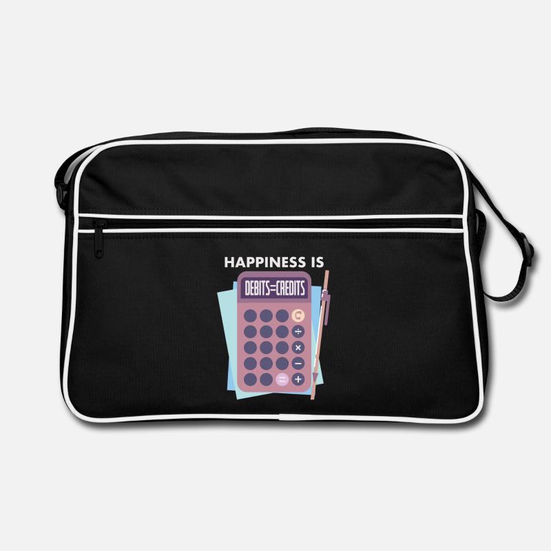 Buchhalter Retro Tasche