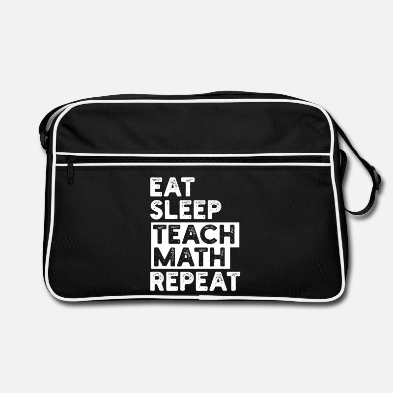 Mathelehrer Mathematik Retro Tasche