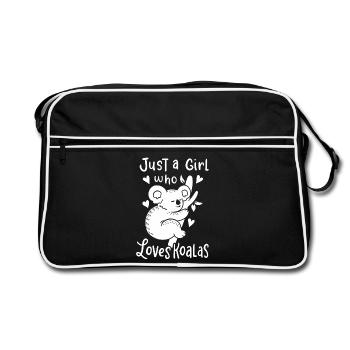 Koalas - Sac Retro - noir/blanc - Devant