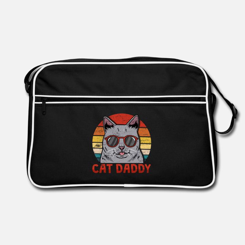 Chats père chat Sac Retro