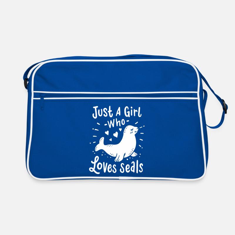 Seelöwe Robbe Retro Tasche