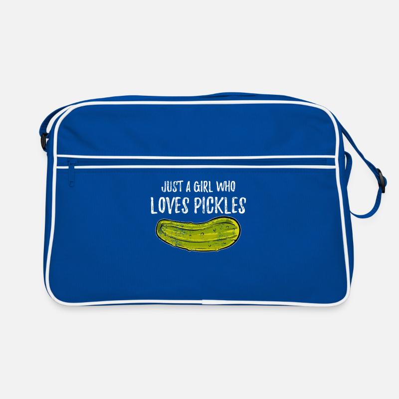 Cornichons Cornichons Amoureux Cornichons Sac Retro