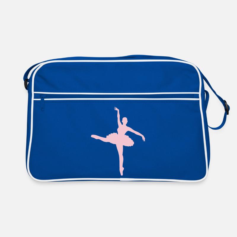 Ballet Ballet Dancing Ballerina Retro Bag