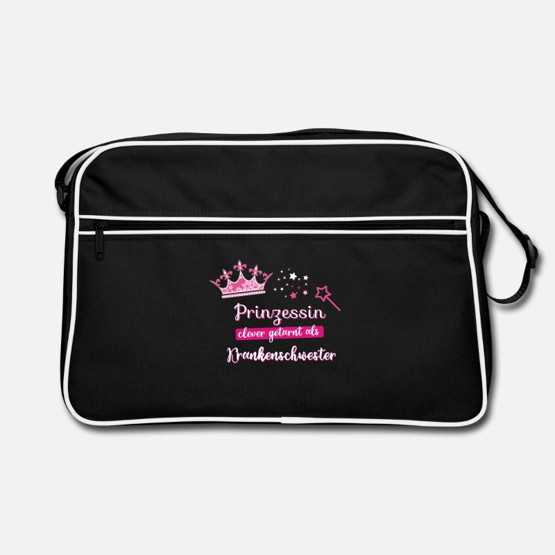 Krankenschwester Prinzessin Beruf fee beste Zauber Retro Tasche