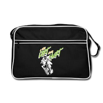 Motocross Motocross Rider - Retro Bag - black/white - Front